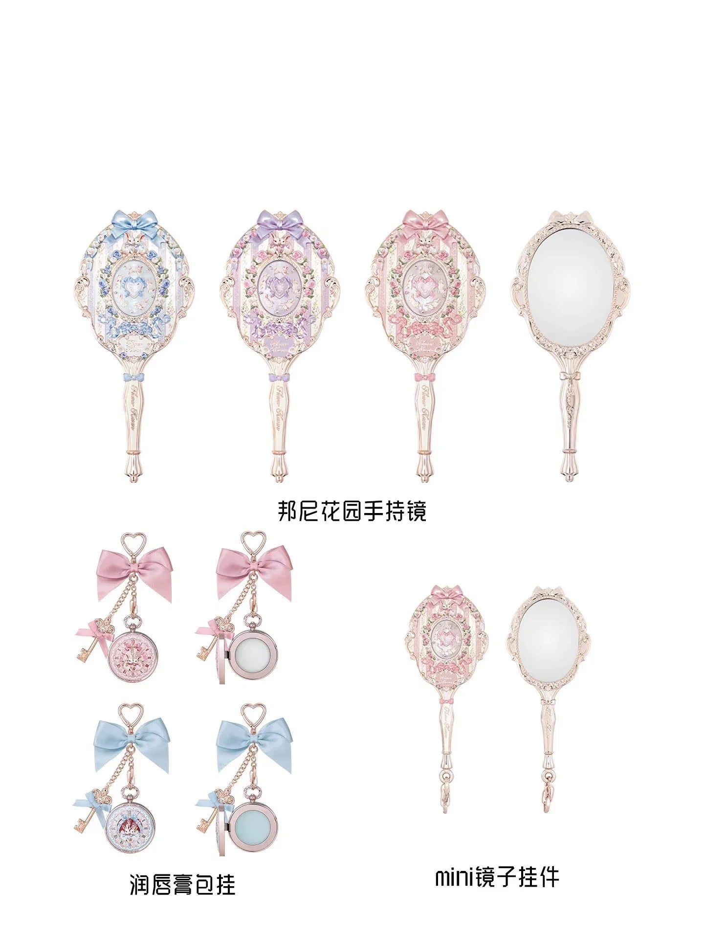 Garden Collection Lip Cream Blush Air Cushion CC Cream Liquid Foundation Eye Shadows Palette Makeup Set 10pcs
