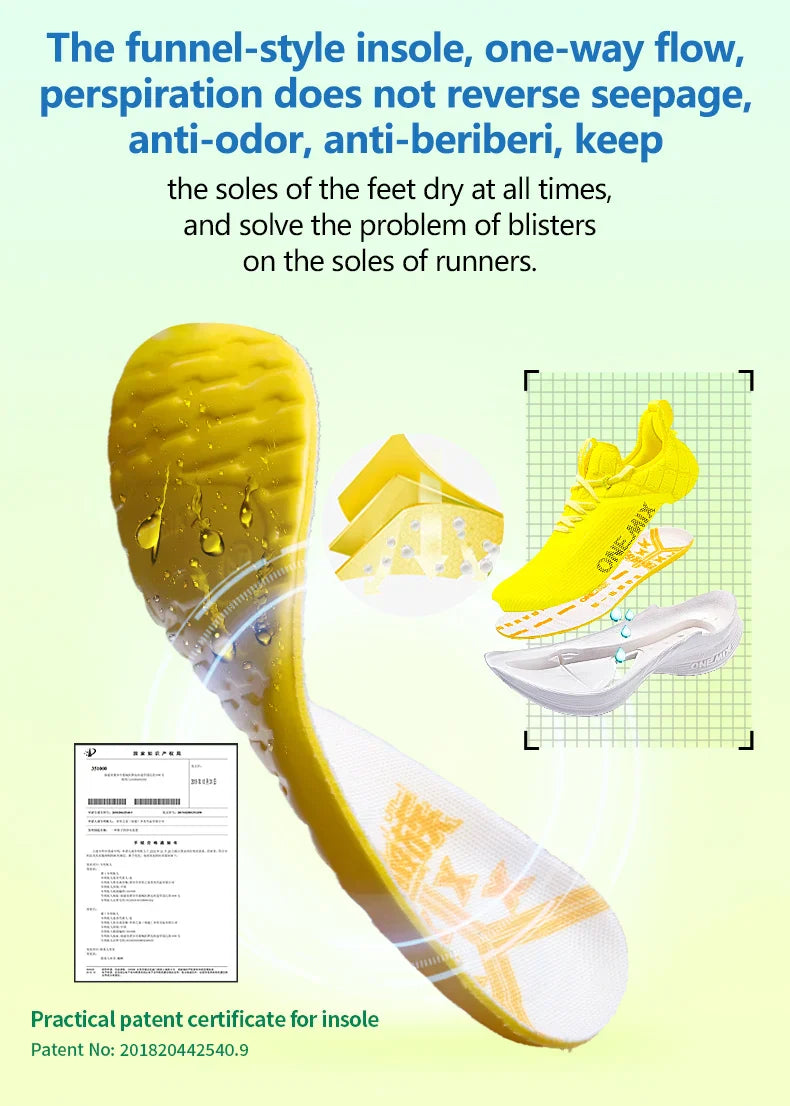 Carbon Plate Marathon Running Racing Shoes Professional Stable Support Shock-relief Ultra-light Rebound Sport Sneakers