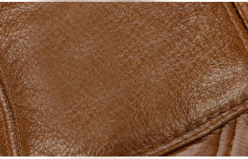 2026 Adjustable Men's Genuine Cowhide Leather Baseball Cap for Fall Winter Outdoor Sports Hat Men Real Cowhide Leather Caps