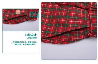 2022 Children Summer Formal Suit Boys Blazer+Shorts 2Pcs Photograph Set Kids Plaid Wedding Performance Dress Ceremony Costume