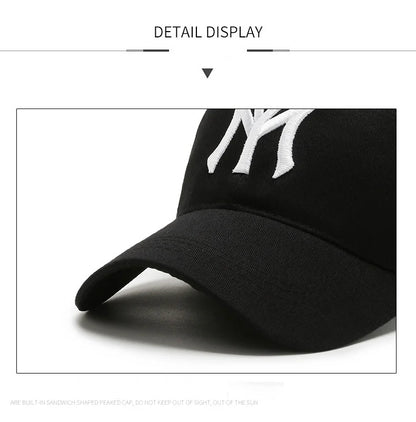 Fashion letter embroidery men women baseball cap duck tongue cap women men
