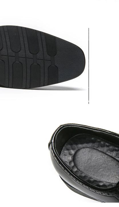 Classic Casual Business Shoes For Men High Quality Social Wedding Formal Leather Shoes Male British Men's Dress Shoes