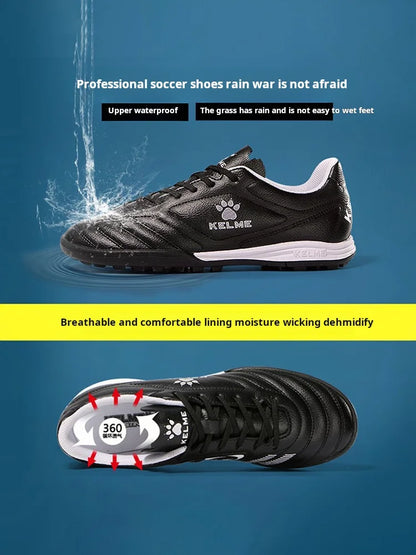 Tf Broken Nail Football Shoes Adult Youth Non-slip Football Shoes Artificial Grass Five-a-side Game Football Shoes Sports
