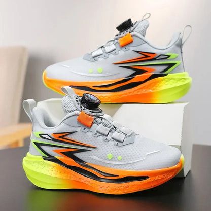Children's Basketball Shoes Kids Sneakers Non-slip Boys Girls Basketball Boots Outdoor Ultralight Running Trainers Mesh Sneakers