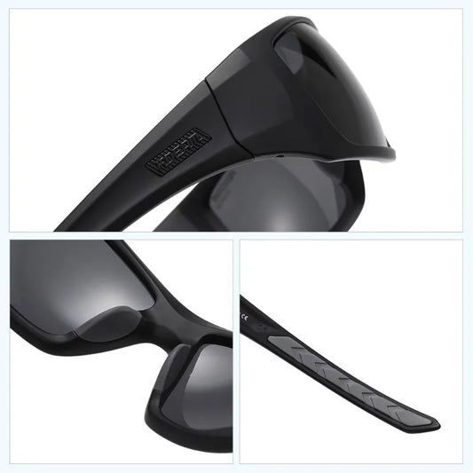 Outdoor Sports Polarized Sunglasses Men's Fishing TR90 Frame UV Protection Lens Shield Sun Glasses Women Eyewear with Box