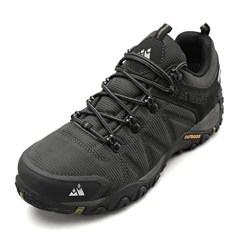 Non-slip Men Hiking Shoes Breathable Outdoor Wear Resistant Splashproof Climbing Men Sneaker Tourism Mountain Shoes
