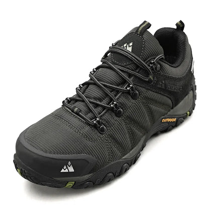 Non-slip Men Hiking Shoes Breathable Outdoor Wear Resistant Splashproof Climbing Men Sneaker Tourism Mountain Shoes