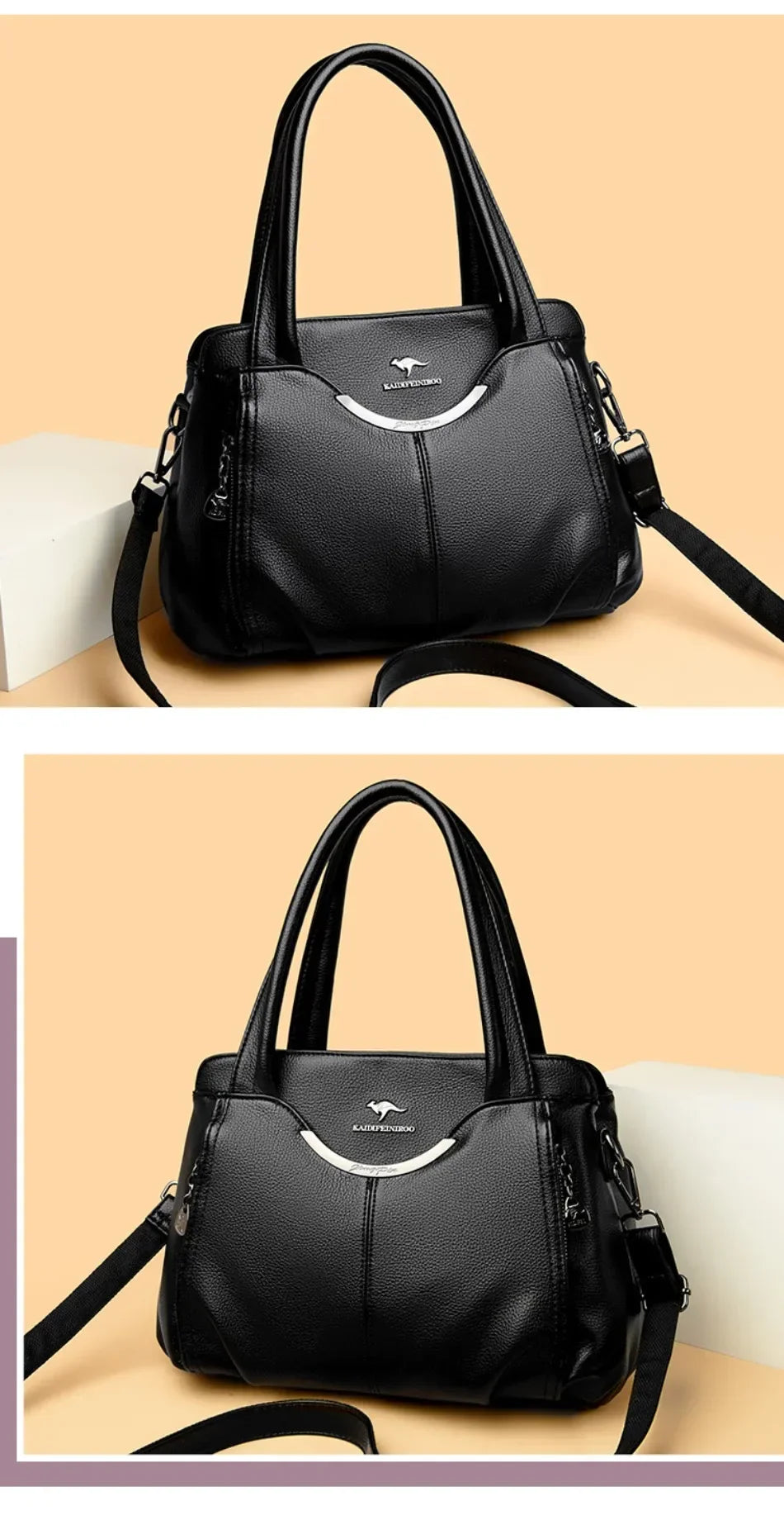Luxury Purses and Handbags High Quality Soft Leather Shoulder Crossbody Bags for Women 2024 Elegant Tote Messenger Sac A Main