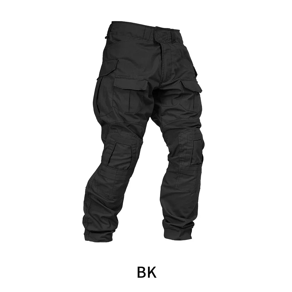 Tactical G3 Pants Cargo Combat Pants With Knee Pads Tactical Trousers Cotton Polyster Hiking Hunting Paintball Outdoor Sports