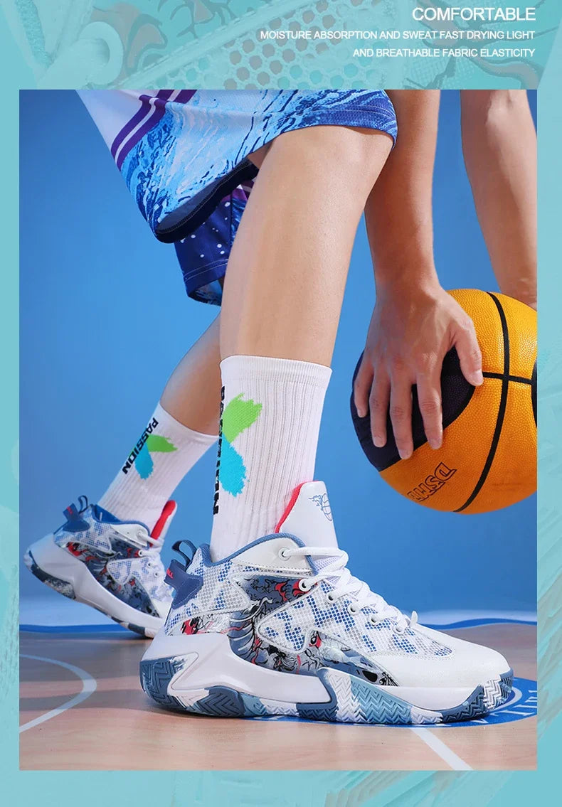 Men Basketball Shoes Light Sports Shoes Trainer Women Unisex Breathable Athletic Outdoor Unisex High Quality Sneakers