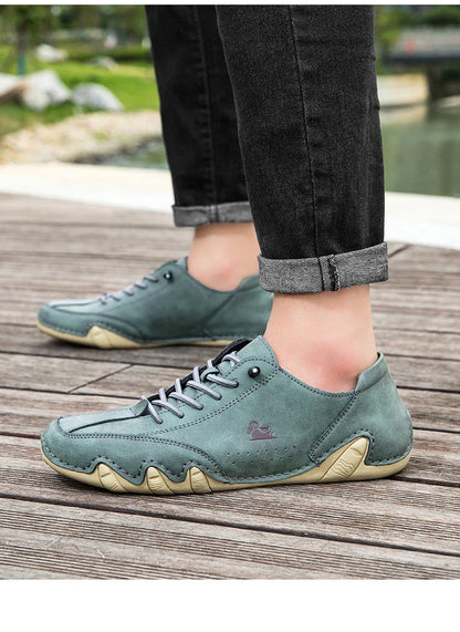 Men's shoes four season new plus size casual shoes fashion low-top soft sole breathable outdoor shoes men's sports walking shoes