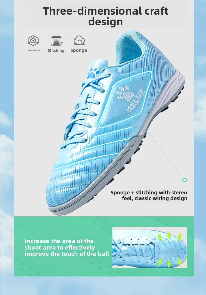 Children's Soccer Shoes Men's Adult Nail Anti Slip Soccer Boots Elementary School Anti Slip Tf Football Shoes