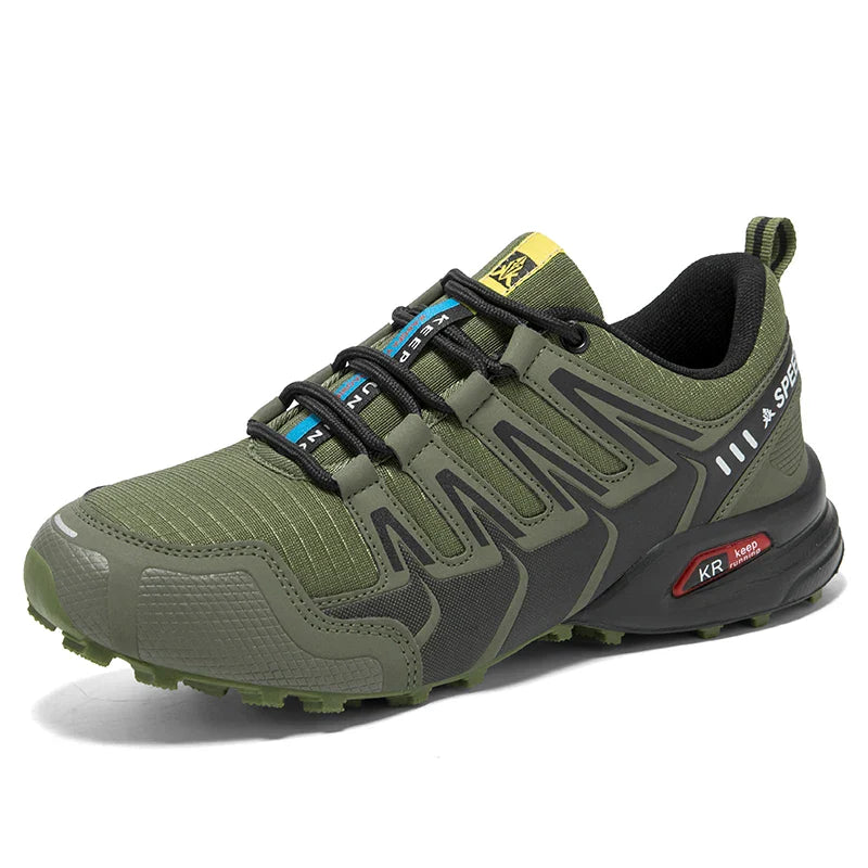 Men Women Waterproof Hiking Shoes Outdoor Camping Trainers Mountain Climbing Trekking Sneakers Walking Hunting Tactical Boots