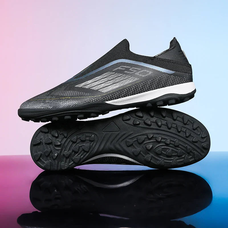 Men Soccer Shoes Training TF Football Boots Futsal Ultralight Match Long Spikes Breathable Indoor Sneakers Cleats Drop Shipping