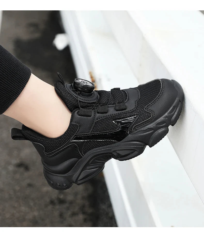 Children's Basketball  Sports Shoes Breathable Student White School Walking Shoes Anti-skid Boys Girls Casual Running Sneakers