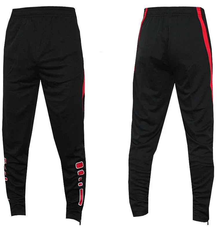 Sport Pants Men Running Pants With Zipper Pockets Training Male Pants Soccer Pants Fitness Pants Sportwear Youth kids XXS XS 4XL