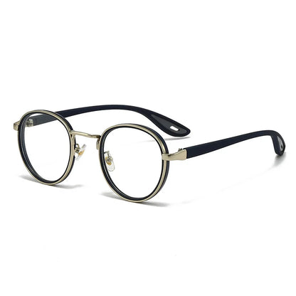 Vintage Designer Outdoor Sunglasses Men Round Fashion Plastic Titanium High Quality Sun Glasses Man UV Protection Glasses Woman