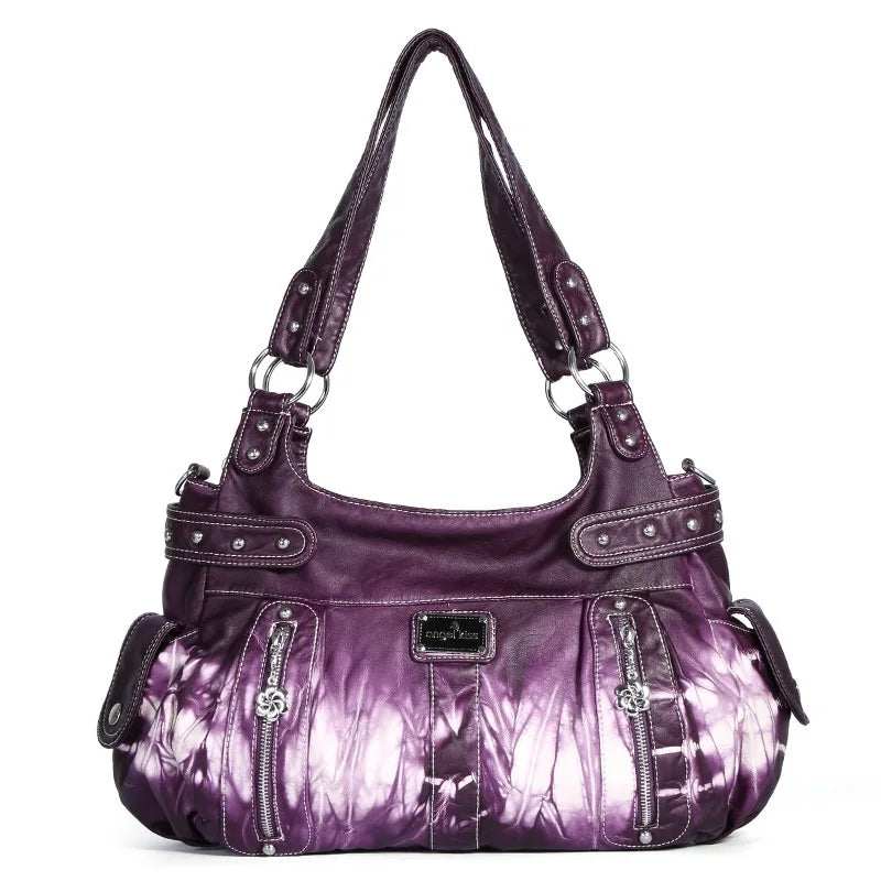 Winter Fashion Shoulder Bag for Women Soft PU Crossbody Handbg Large Capacity Messenger Bag Hobos Big Purse
