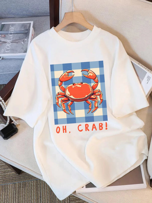 Women Basics T Shirt Summer Casual Oversize T-Shirts Trendy Cotton Multicolor Top Unisex Loose Short Sleeve