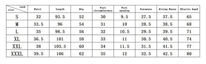 Printed Men's Sweatpants Spring Autumn Jogging Trousers Fitness Loose Fit Clothing Solid Color Outfit Streetwear Pants
