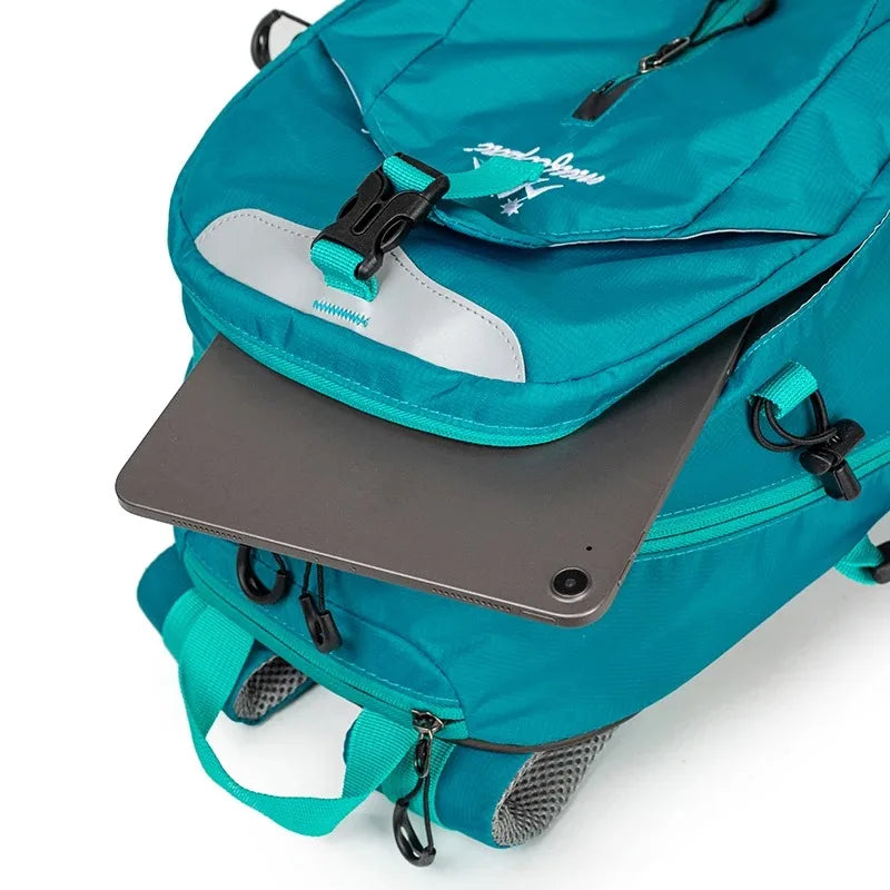 Outdoor Hiking Rucksack Backpack Mountaineering Bag for Men Women Sports Trekking Backpack Light Travel Camping