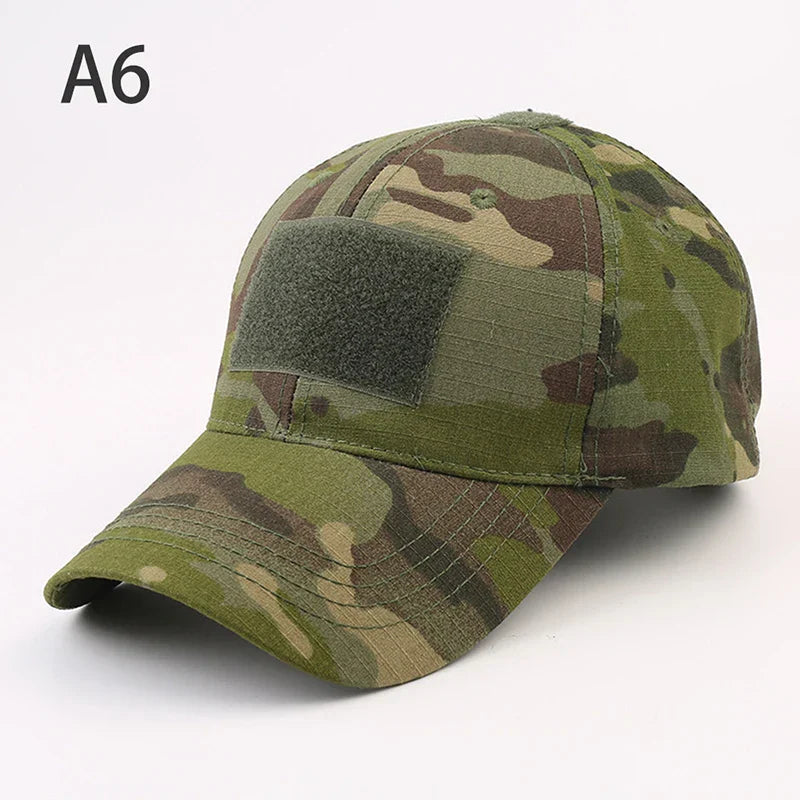 Baseball Caps Camouflage Tactical outdoor Soldier Combat Paintball Adjustable Hat