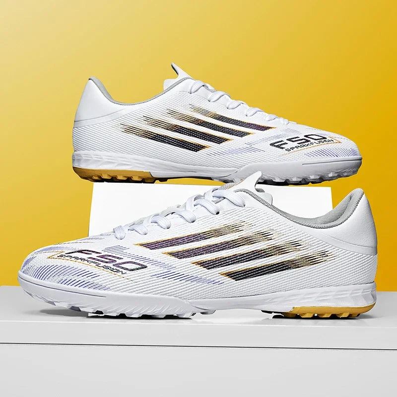 New Men Football Boots Professional Soccer Shoes Boys Sneakers Comfortable Match Ankle Non-Slip TF/FG Sports Shoes Unisex