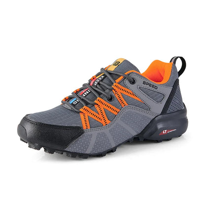 Sapatos de Caminhada Masculinos e Femininos Impermeáveis para Exteriores Tênis de Treino com Cadarço para Escalada Trekking Tênis de Montanha para Caminhada e Caça Tênis Táticos