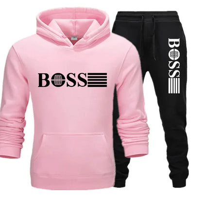 2025 Autumn/Winter fitness sets, men's and women's casual sets, paired with fashionable hooded sweatshirts and sweatpants