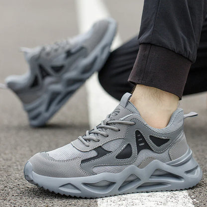 Lightweight Safety Shoes Men Work Shoes Steel Toe Cap Working Boots Sneakers Man Anti Puncture Breathable Sport Work Shoes