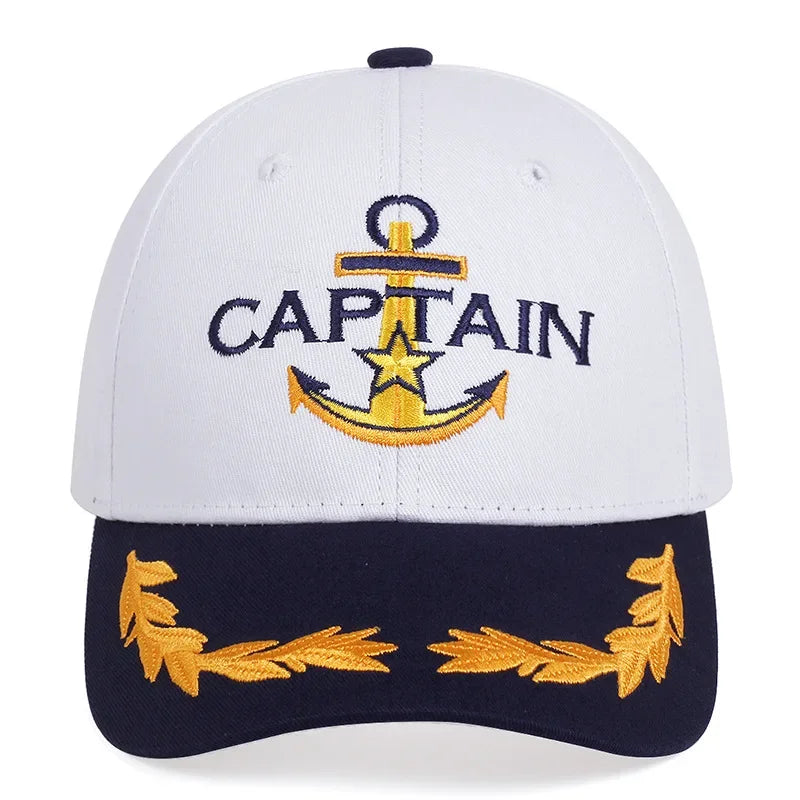 Men Women Baseball Caps Embroidered Captain & First Mate Hats Boating Marine Sailor Party Fun Hat