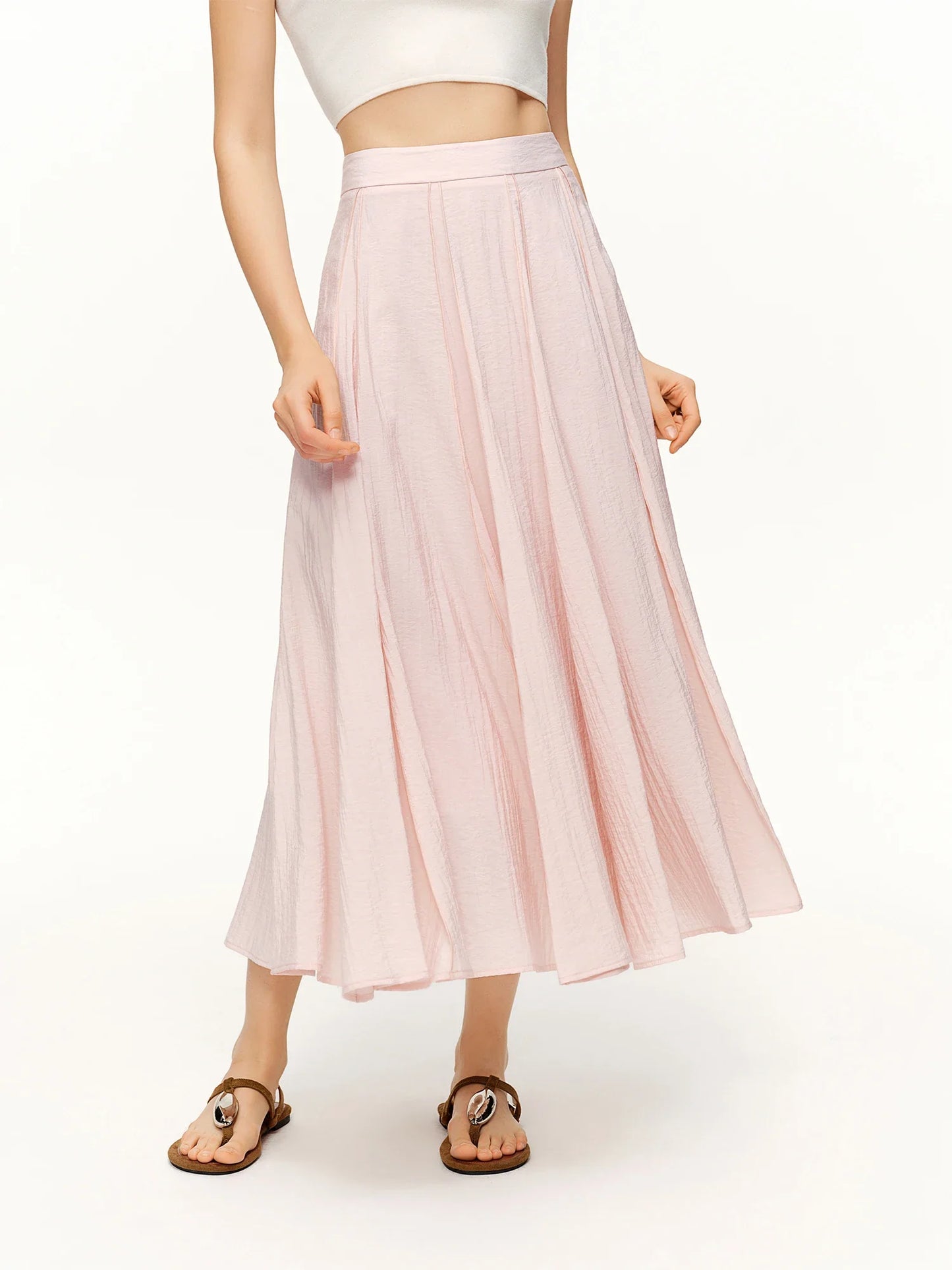 Women's 3D Tailored Patchwork Bateau Skirt Spring 2026 New Arrival Fashionable and Versatile Skirts for Every Occasion
