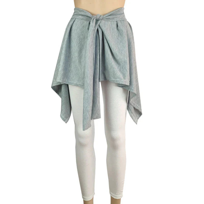 Yoga Skirts Long Straps Tennis Ballet Skirt Women All-match Hip Covering Bottoms Yoga Skirt With Anti-glare Straps