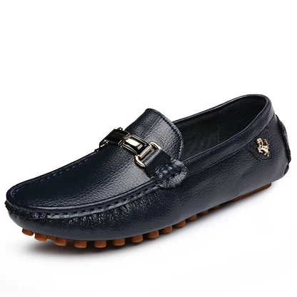 White Loafers for Men Size 48 Slip on Shoes Driving Flats Casual Moccasins for Men Comfy Male Loafers