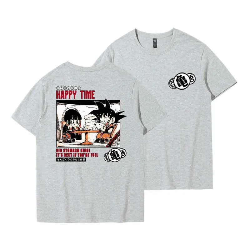 Tide Brand Joint T-shirt Wukong Frisa Animation Peripheral Clothes Ins Men's America Short-sleeved T-shirt