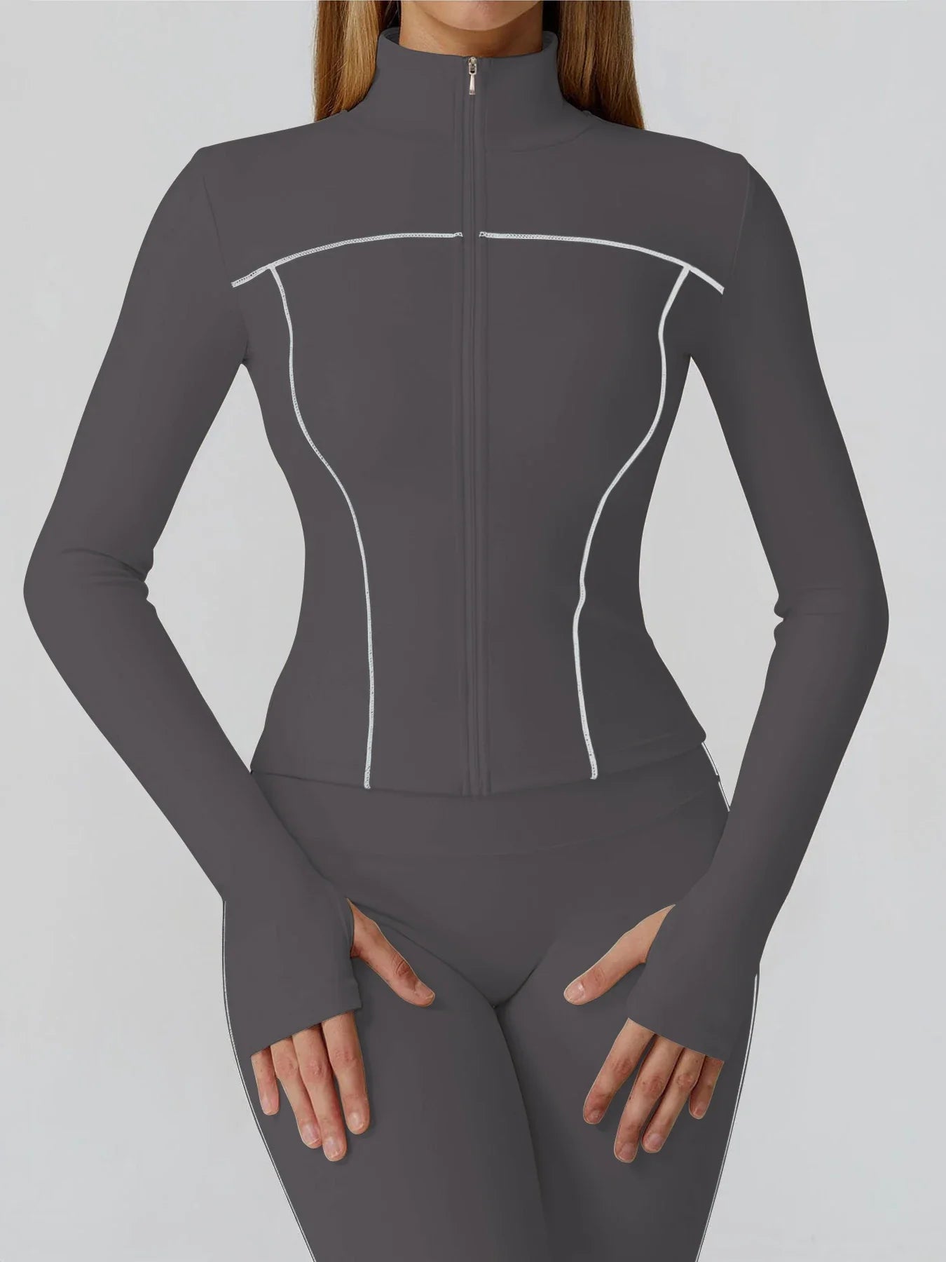 Yoga Set 2PCS Sports Outfits Women Clothes Fitness Tracksuit Gym Legging Workout Long Sleeved Female Bra Yoga Suit Sportswear