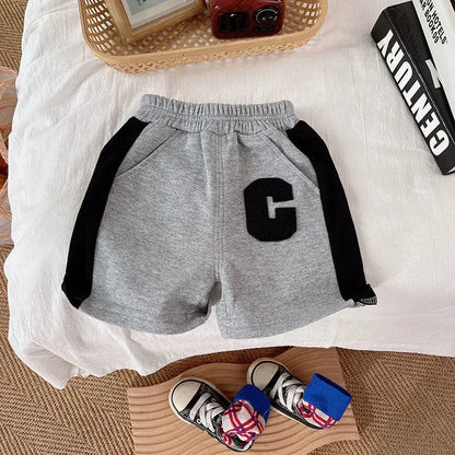 Kids Summer Clothes Sets Toddler Baby Boys Cotton T-shirt + Shorts 2Pcs Children Casual Outfits Clothing Tracksuits 0-5Years