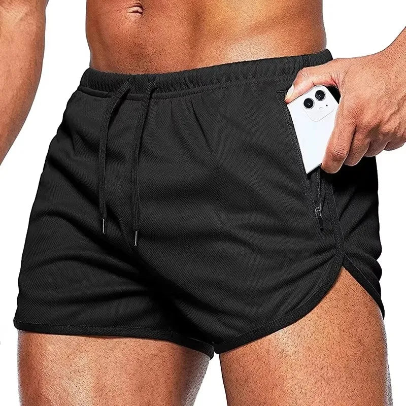 Summer Men's Casual Shorts Sportswear Quick Dry Track Joggers Short Pants Brand Gyms Homme Clothing Board Beach Shorts Men
