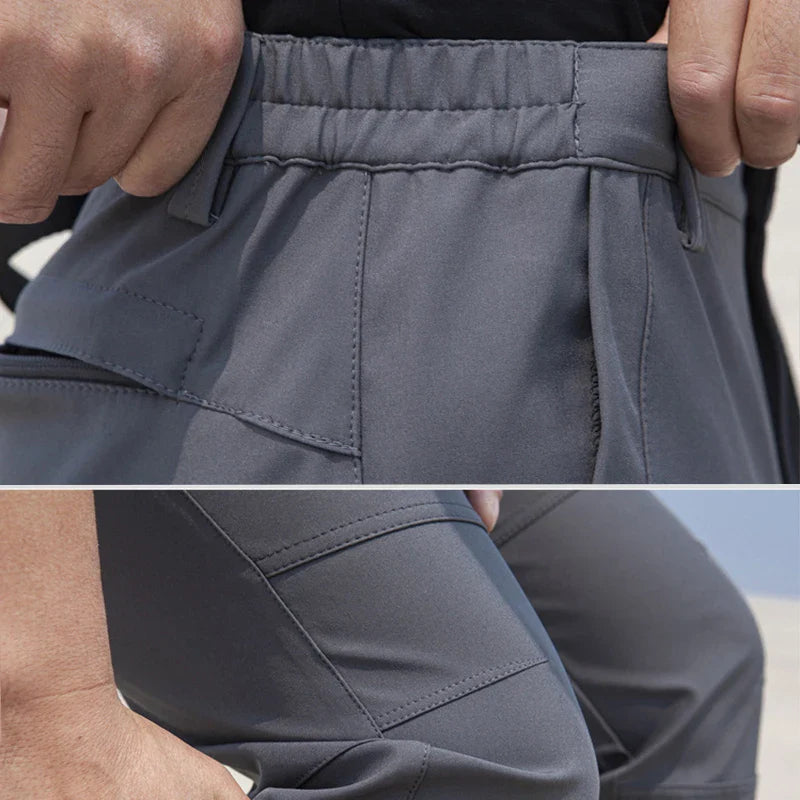 New Autumn Tactical Men Pants Casual Cargo Trousers  Work Pants Waterproof Wear-Resistant Outdoor Hiking Running Trousers Male