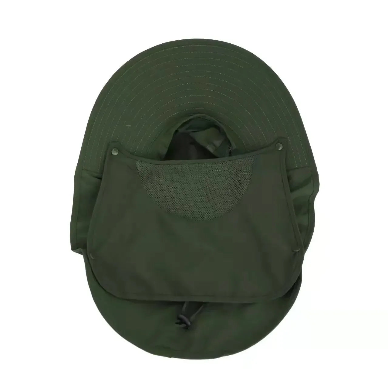 Wide Brim Sun Hat with Neck Flap for men women Adjustable Outdoor