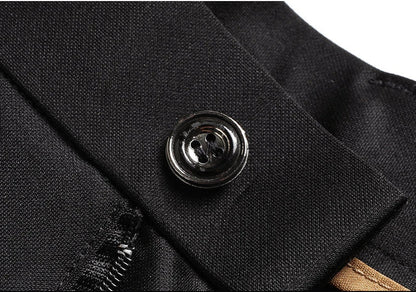 1-Pack Men's Loose Straight-Leg Stretch Formal Pants Professional Non-Iron Comfortable Business Slacks Wrinkle-Resistant