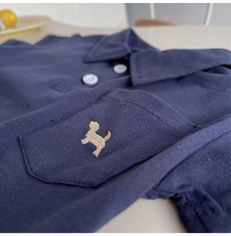 IENENS Summer Baby Clothing Sets Polo-shirt + Shorts Suits 0-4 Years Kids Boy Short Sleeve Holiday Clothes Casual Outfits