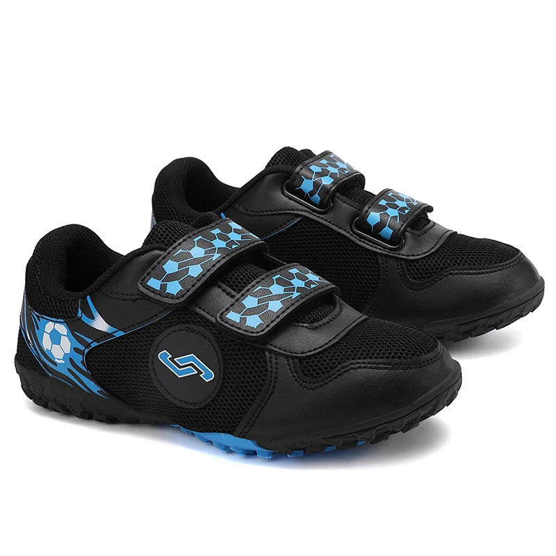 Kids Athletic Soccer Shoes Turf Football Sneakers Outdoor Firm Ground Soccer Shoes Child Anti-slip Football Sports Shoes