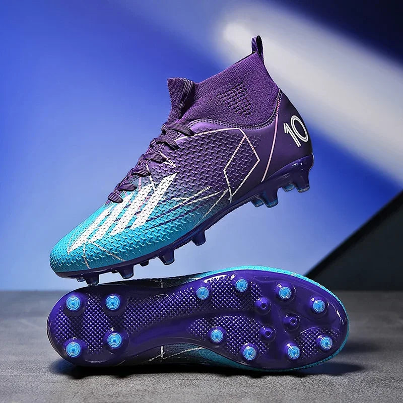 New Professional Football Boots Match Sport Sneakers Unisex Soccer Shoes Outdoor Non-slip Drop Shipping Training Sport Futsal