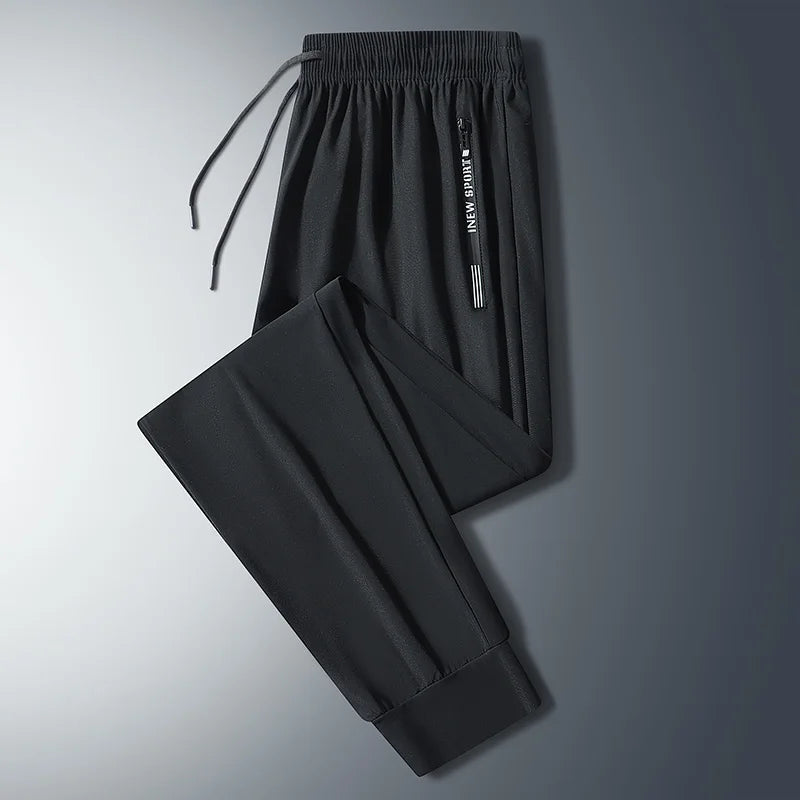 Running Pants Summer Breathable Fitness Sports Trousers Jogging Daily Casual Sports Pants Men  Ultra-thin Ice Silk Cool Pants