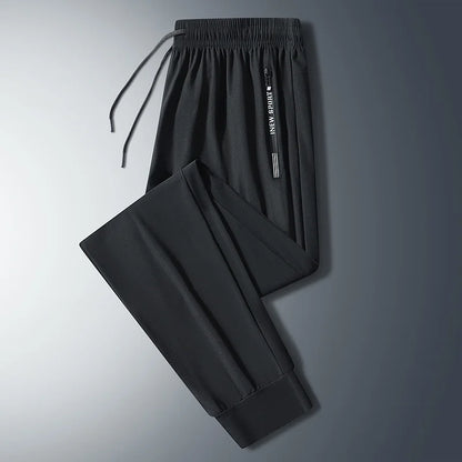Running Pants Summer Breathable Fitness Sports Trousers Jogging Daily Casual Sports Pants Men  Ultra-thin Ice Silk Cool Pants