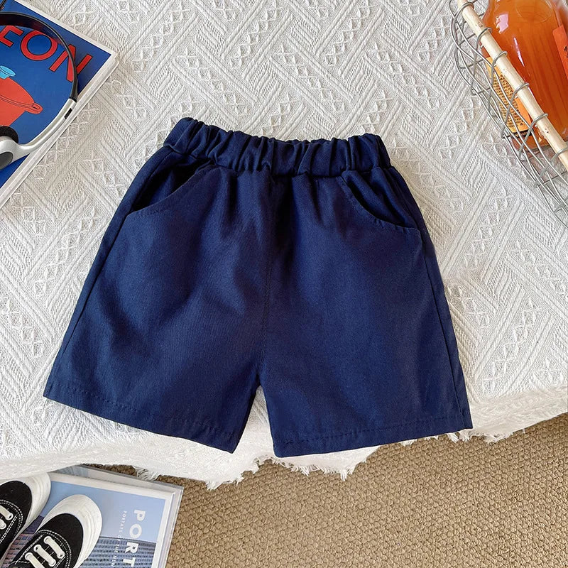 Children Clothing mother Kids Clothes Children's Sets Boys T-shirt Shorts Summer Cotton Short sleeve fashion Suit 2PCS