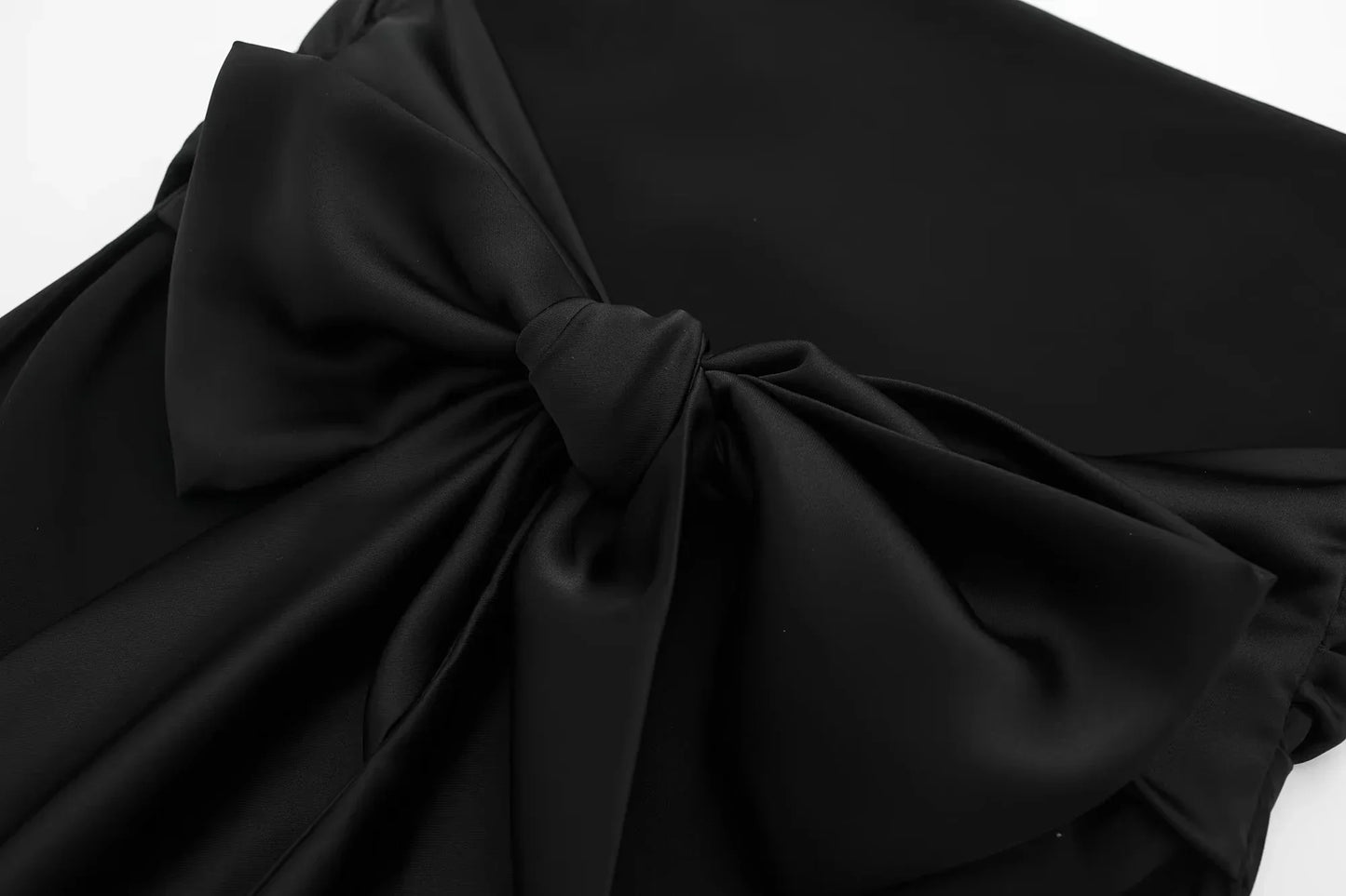Women Summer Back Bow Solid Satin Backless Sling Crop Top Chic Female Sexy Clothing Streetwear Camis Mujer 2024 Fashion