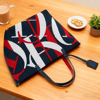 Women's Handbag Retro Design Large Capacity Fashionable Shopping Bag Multifunctional Holiday Essential Women's Bucket Bag