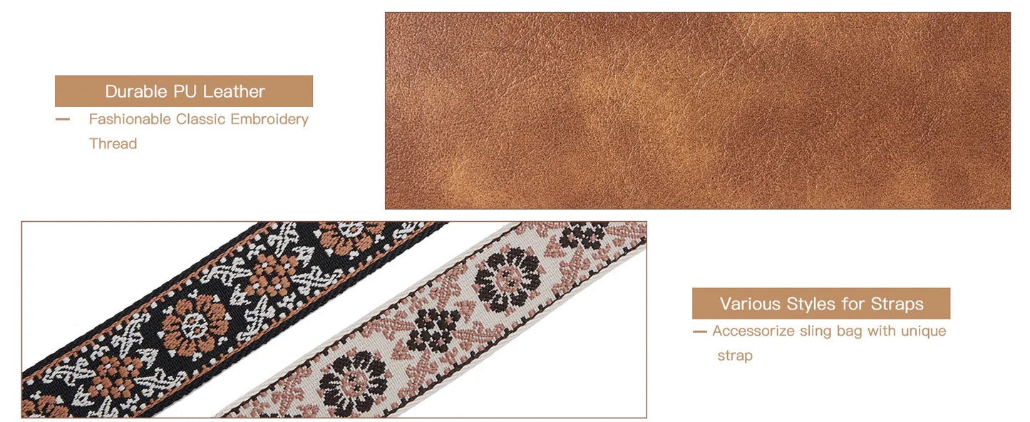 Ladies' Small Square Bag Two-tone Leather Crossbody Bag Large-capacity PU Crossbody Wallet Multi-functional Small Square Bag
